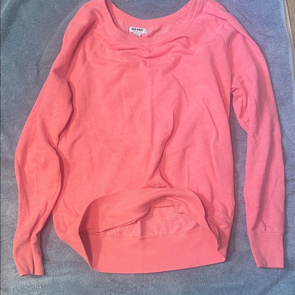 Old Navy Pink Women's Crew Neck Sweater